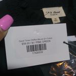 1.4.3. Story by Line Up Good Times Pine Green Chiffon Blouse Business NWT Size M Photo 4