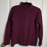 Lululemon  bring the cozy chunky cable knit‎ turtleneck sweater size 6 Photo 0