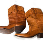 Laredo  Women's Tan Leather Mid Calf Western Boots Photo 0