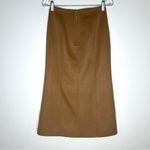 ANINE BING  Lyn Wool Midi Skirt in Camel Sz XS Photo 4