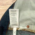 Madewell  The Dad Jean Shorts Cutoff Dark Wash Denim High Rise Button Fly Size 27 Photo 5