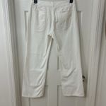 Pendleton Women's White Straight Leg Stretch Denim Pants Jeans Size 12 Petite Photo 1