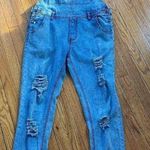 ★ Classic Distressed Jean Overalls Photo 0