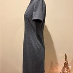 Brooks Brothers  shift Charcoal Midi Dress size 4 Photo 2