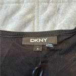 DKNY ‎ Elegant Black Jersey Body Suit size L Photo 2