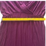 Cantata Burgundy Maxi Dress‎ Short Sleeve Surplice Neck Casual Everyday Red Size undefined Photo 6