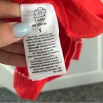 Farm Rio  Red Puff Sleeve Romper Photo 4