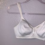 Playtex Platex Woman’s 36C Elegant White Women's Bra Wirefree Satin Photo 2