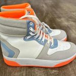 Nasty Gal  Faux Leather Colorblock High Top Sneakers size 38 Photo 3