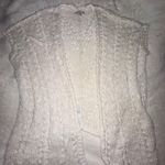 American Eagle  Open Knit‎ Sleeveless Cardigan Sweater Vest XS/S Photo 0