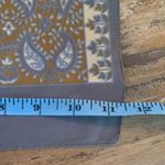 St.Michael Vintage Scarf 55 x11.5 100% Polyester Print Ecu Made in Italy Brown Photo 5