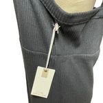 Good American  Ribbed 90s Tank Dress In Black Size  6 /‎ US 3XL Photo 8