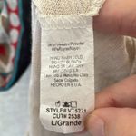 Vanilla Bay  Aztec Cowl Neck Top Large Photo 2