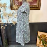 J. Jill Love Linen Sea Glass Floral Paisley 100% Linen Dress ~ Size XSP 💚🍄 Blue Photo 3