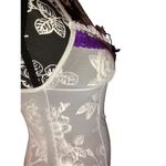 Baci Lingerie Night Gown Lace Sleepwear Sleep Dress Ruffles Purple Size undefined Photo 5