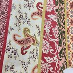 American Vintage Vintage 579 90s White Pink Green Paisley Patchwork A Line Mini Skirt 12 Photo 10