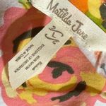 Matilda Jane  size large floral print half sleeve Sunday adventure begins dress Photo 7