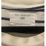 Anthropologie SOL ANGELES La Vie en Rose Graphic Striped Tee Photo 1