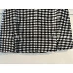 Eyeshadow  Black & White Gingham Checkered YTK Mini Skirt Junior Size 5 Photo 2