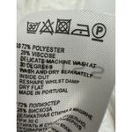 Reiss  White Textured Crewneck Pullover Sweatshirt Womens Size Medium Photo 2