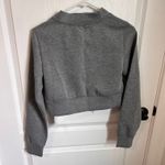 Commense Womens Cropped Sweater Jacket Long Sleeve V Photo 6