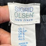Sigrid Olsen  100% Linen Wide Leg Pants Size Small EUC #5931 Photo 4