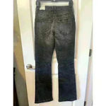 Free People NWT We the Free women Flare Jeans Size 25 Vector Moto Mid Rise Black Photo 7