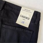 L'Agence BRAND NEW 'THE SOLANA' BLACK FLARED TUXEDO STRIPED JEANS SIZE 28 NWOT Photo 12