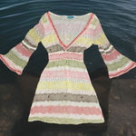 Letarte HANDMADE Silk Bead Sequin Embellished V Photo 0