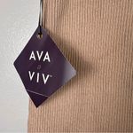 Ava & Viv  Beige Pencil Skirt Photo 1