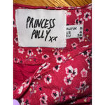 Princess Polly  Pink White Floral Crop Top & Shorts Two-Piece Carly Set Red Photo 8
