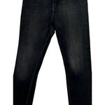ZARA Mid Rise Stretch Skinny Jeans Cotton Blend Washed Effect 5-Pocket 2 Black Photo 10