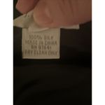 J Jill Silk Black Long Slip Dress Size Small Photo 2