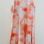 Ocean + Coast Orange All Over Print Athletic Tank Dress women's size medium Photo 0