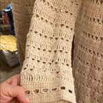 Sigrid Olsen Cream Cardigan with Textured Knit Design Photo 3