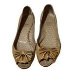 Moschino  Cheap And Chic Dark Yellow Patent Leather Kitten Heels Photo 0