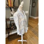 Thakoon Collective Tie Dye Pastel Blazer Jacket Blue White Womens 4 Photo 5