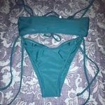 Amazon teal two piece bikini Photo 0