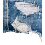 American Eagle White Crochet Pockets High Rise Shorts Size 8 Cut Off Stretch Photo 3