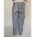 Free People  Blue White Striped Skinny Slim Leg Pants‎ Photo 2