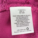 Covington  Size XL Sweater Bias Sequin Pullover Fuschia Pink 3/4 Sleeve Photo 7