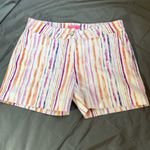 Isaac Mizrahi Orange and Purple Bermudas Photo 0