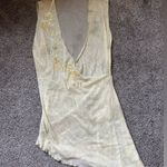 Euro Beaded Sheer Asymmetrical Top Size L Photo 0