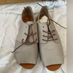 Maison Martin Margiela Women's Gray Perforated Shoes Size 5 Photo 0