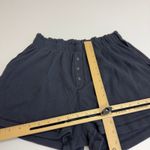 Free People  Intimately Shorts Womens Small Blue Waffle Knit Stretch Lounge Comfy Photo 7