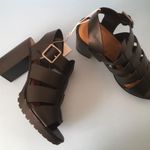 Black Heels/Sandals, Size 10 Photo 3