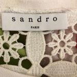 Sandro  Paris Helium Lace Back Top 2 M Photo 8