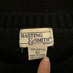 Hasting & Smith Vintage 90s Cat Sweater Hastings & Smith Black Novelty Jingle Bell L Photo 1