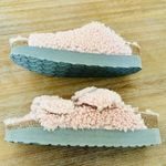 Birkenstock Arizona Big Buckle Shearling in Teddy Crystal Rose Size 38 NWOT $180 Photo 2