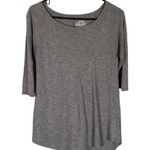 American Heritage  So Gray Crew Neck Short Sleeve Lounge T-Shirt Women Sz M Photo 0